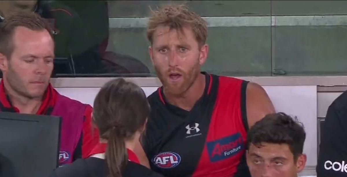 Where's the communication?”: Bombers' process to sub Heppell off questioned by AFL great