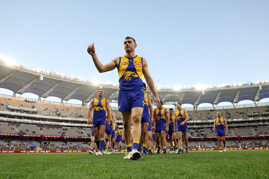 West Coast Eagles captain Luke Shuey could be forced to move