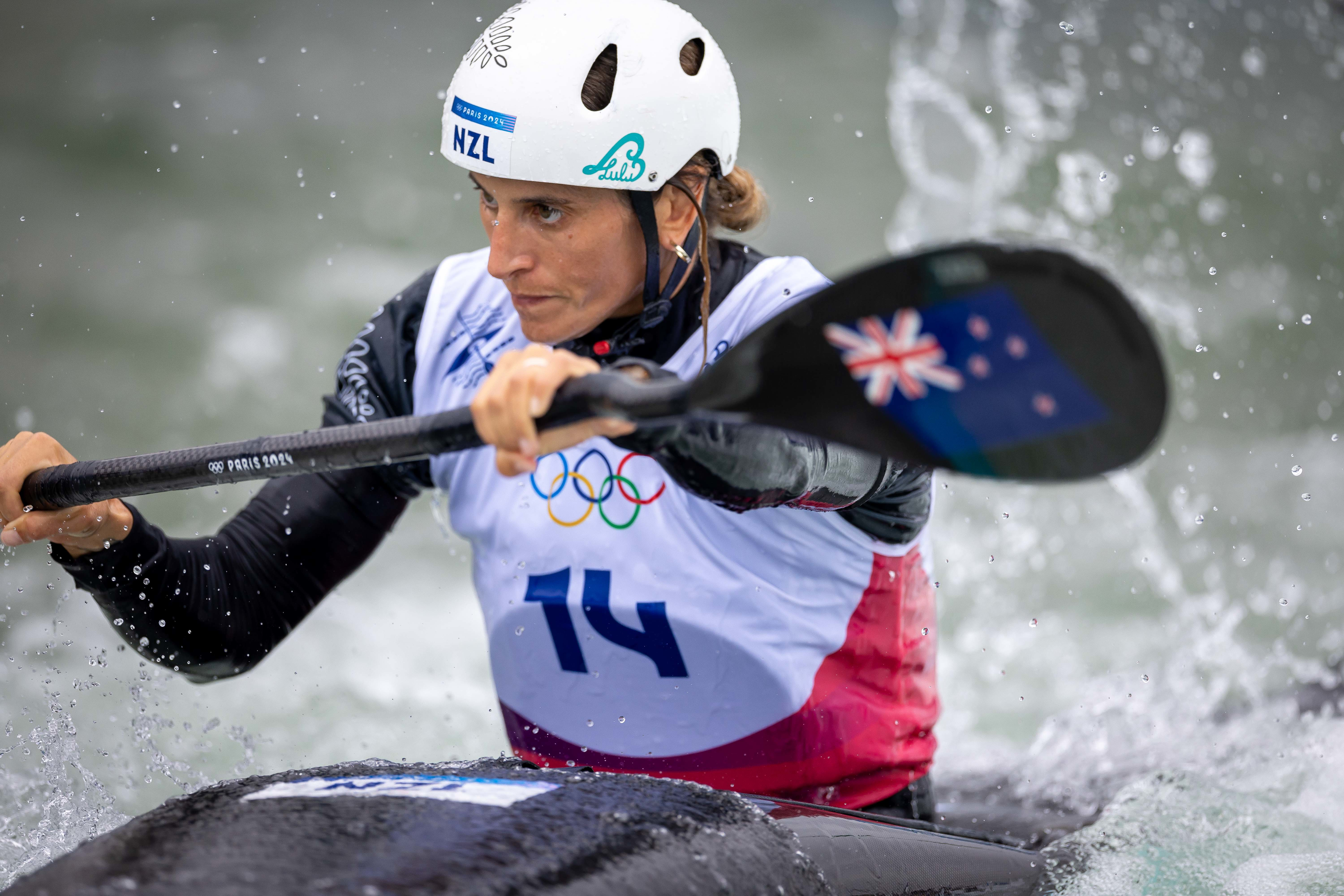 Luuka Jones, Paris 2024 - K1 women's final - Morgan Treacy, INPHO.