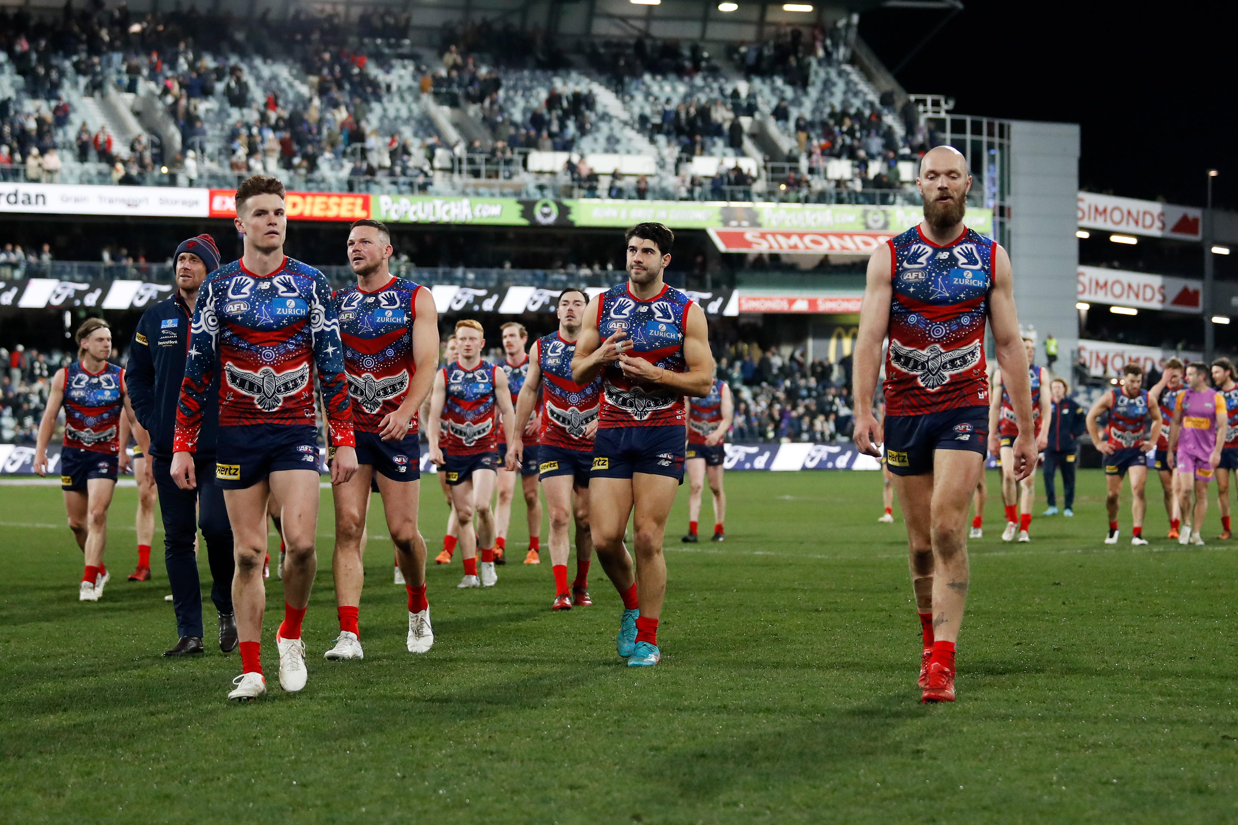 Max Gawn driving Melbourne s pursuit of Brodie Grundy