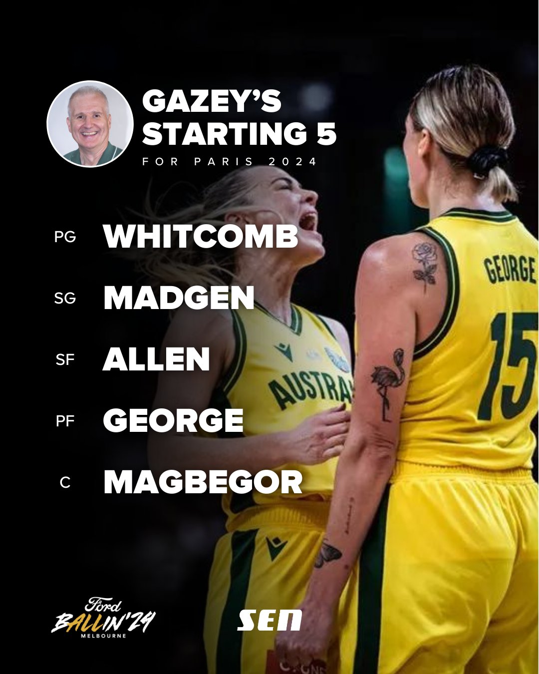 Opals starting five