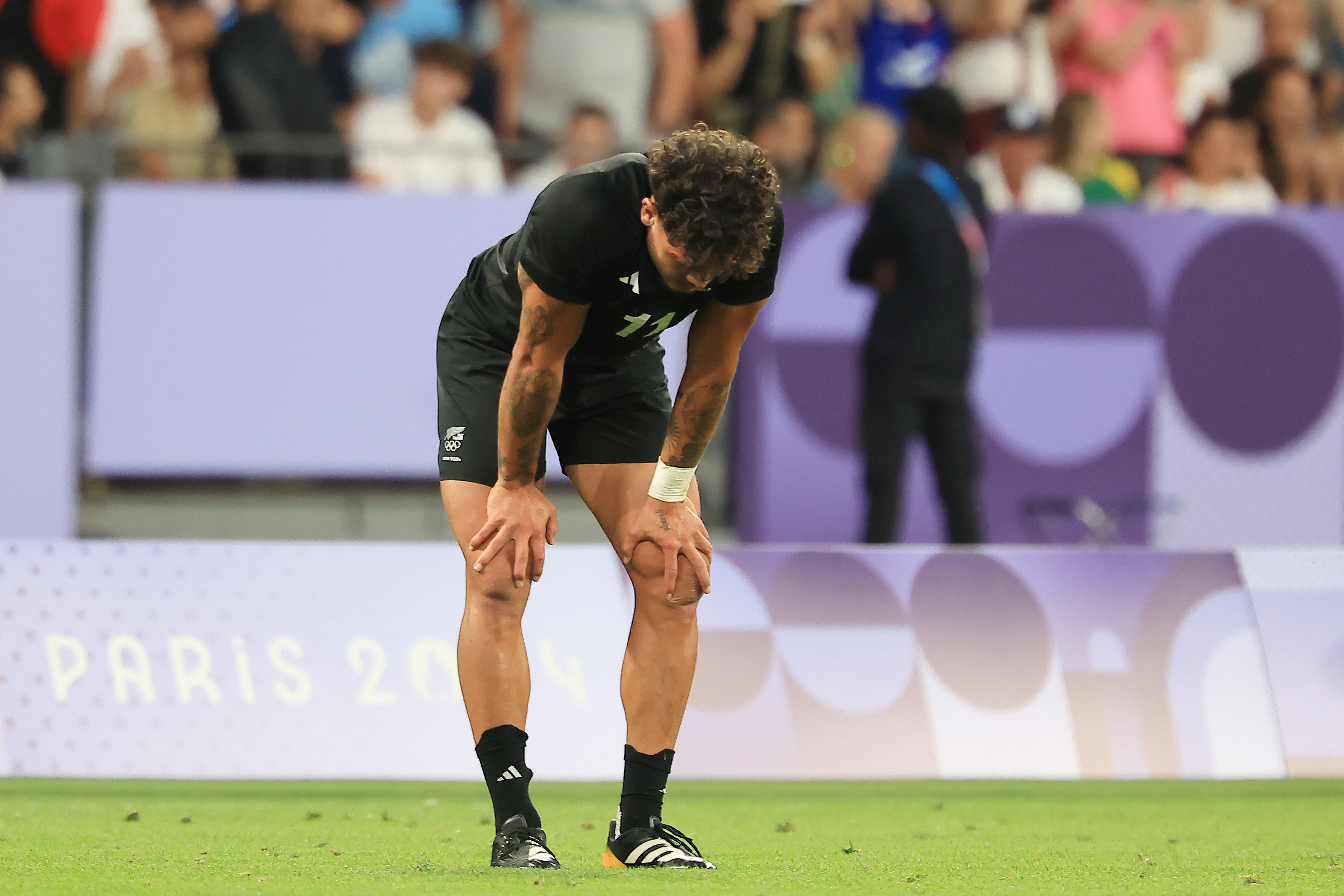 Moses Leo, All Blacks Sevens, Paris 2024 - Photosport