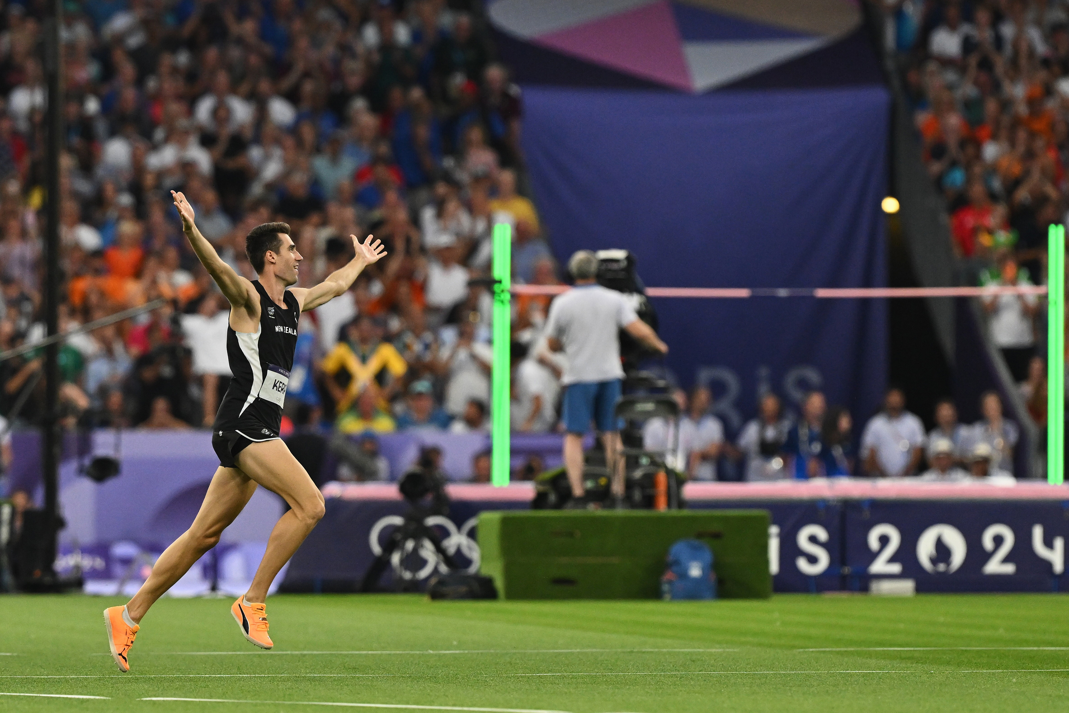 Hamish Kerr wins gold at Paris 2024 - Dean Lewins, AAP/Photosport