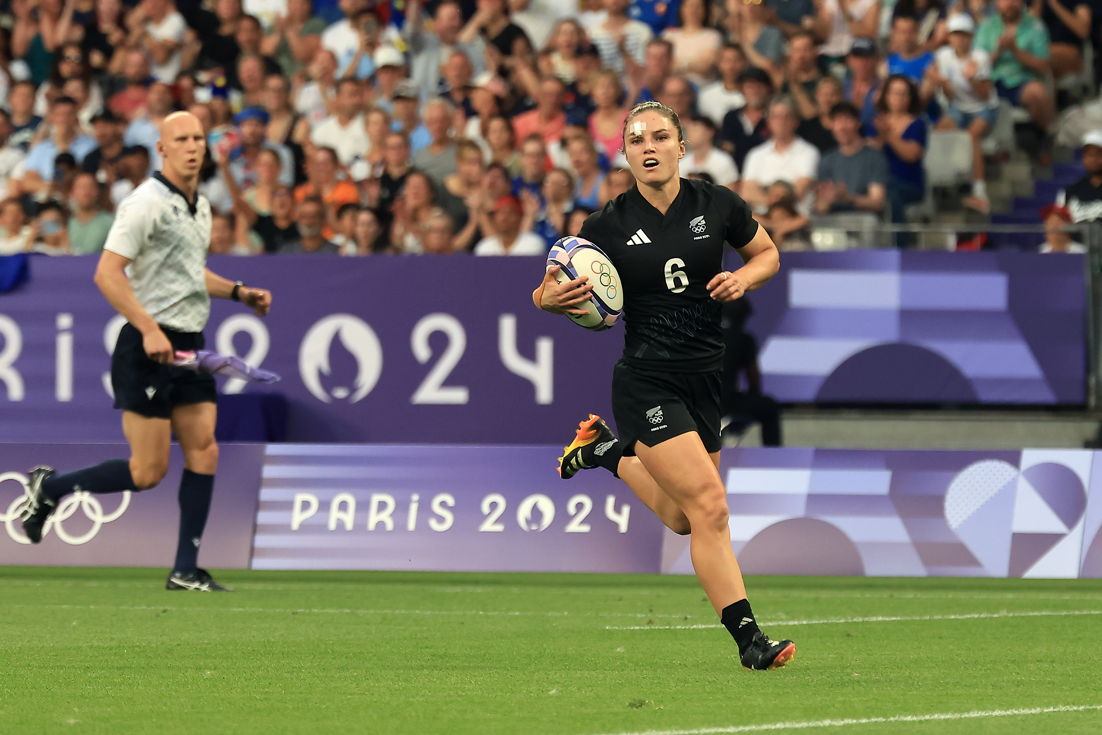 Michaela Blyde, Black Ferns Sevens, Paris 2024 - Iain McGregor