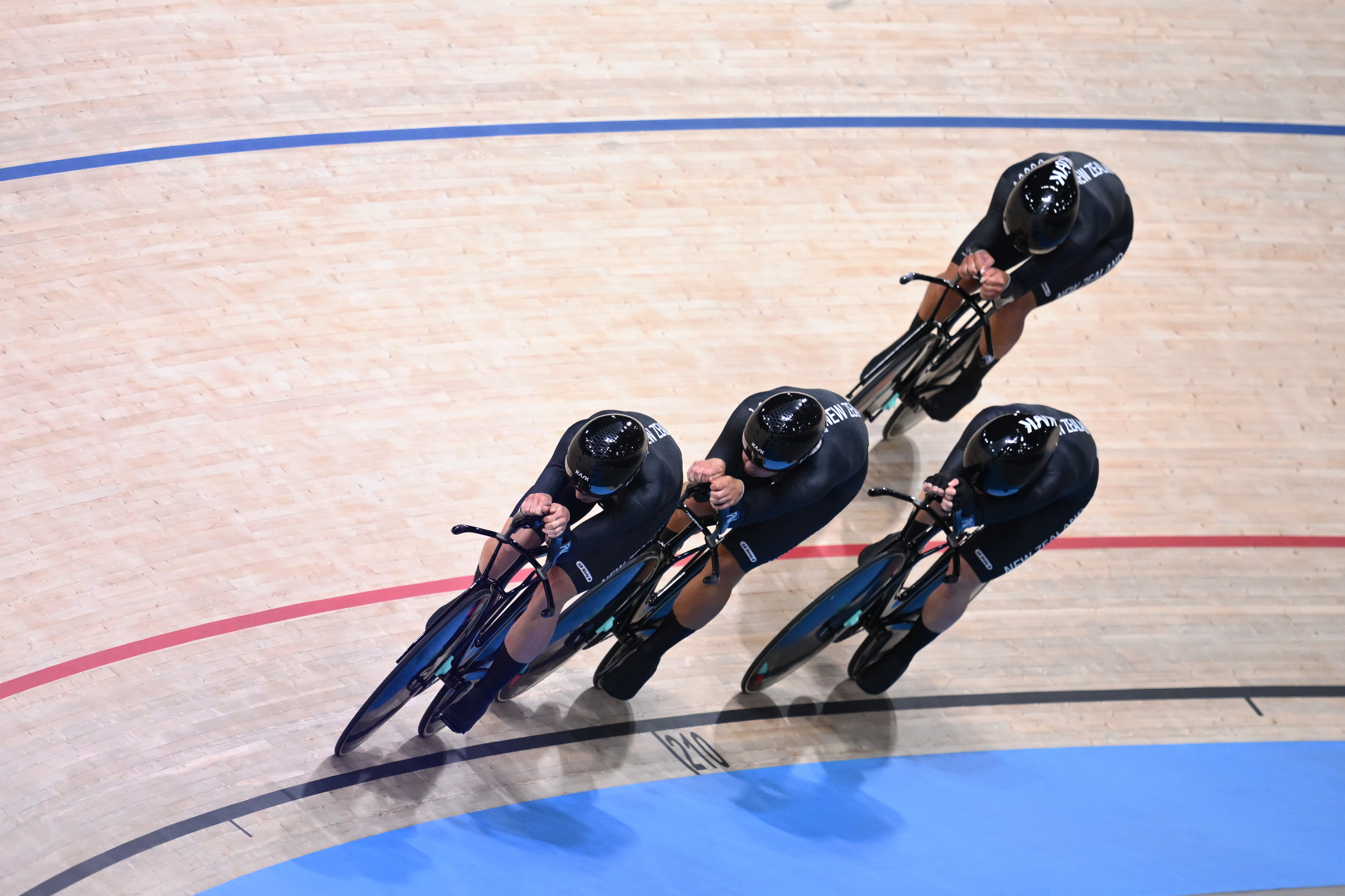  Ally Wollaston, Bryony Botha, Emily Shearman and Nicole Shields at Paris 2024 - Joel Carrett, AAP