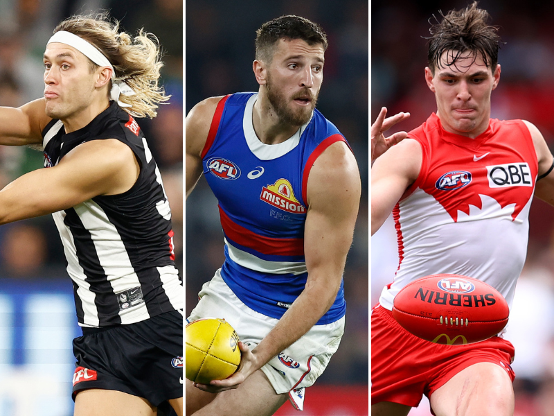 Champion Data's top 10 players after Round 12 in 2023 and the players  coming with a bullet