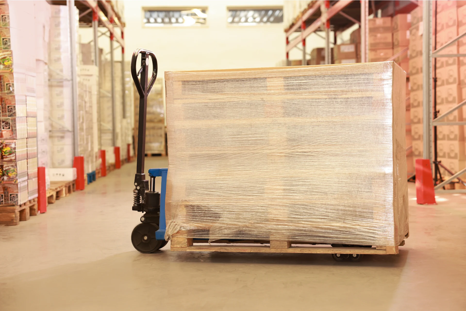 Stretch Wrap Films Wrapped Pallet Stretch Wrap Films Wrapped Pallet