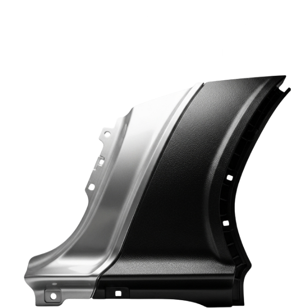 DOMO Logo & Metal vs Plastic Graphic