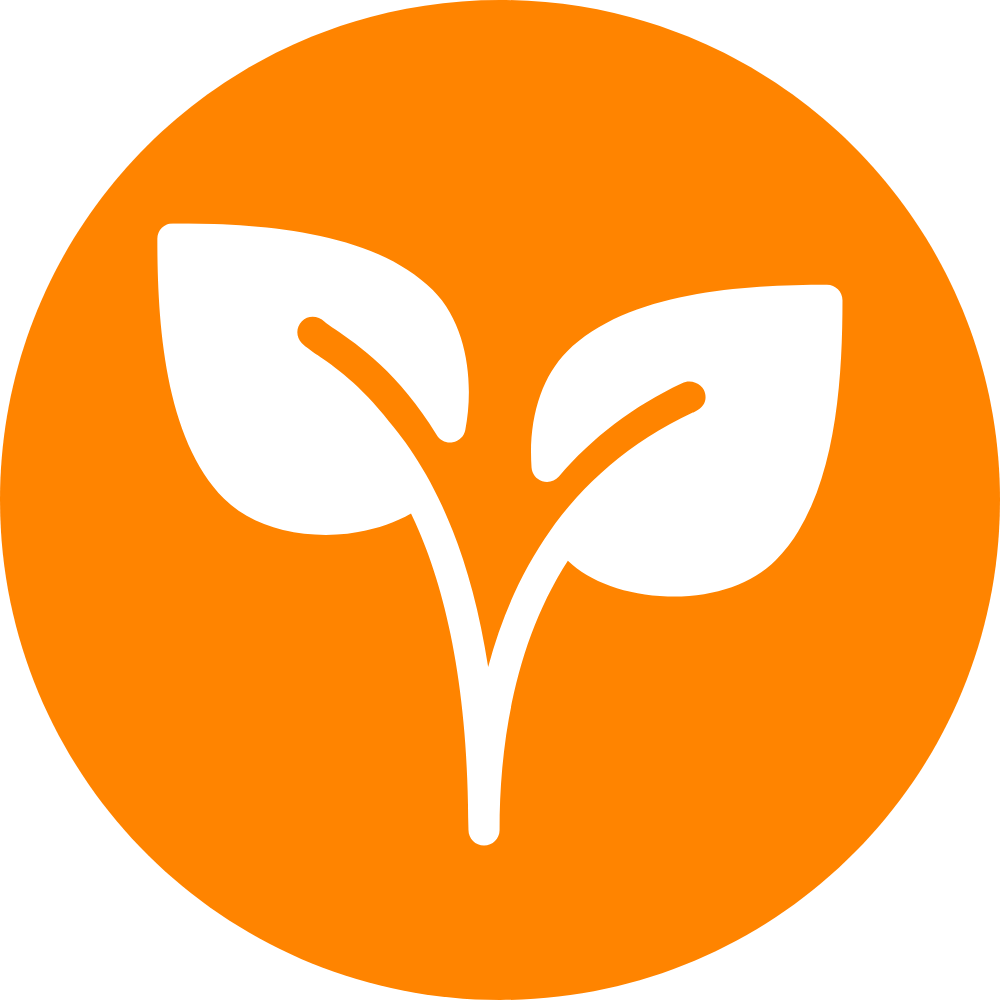 Leaf Sprout Sustainability Icon