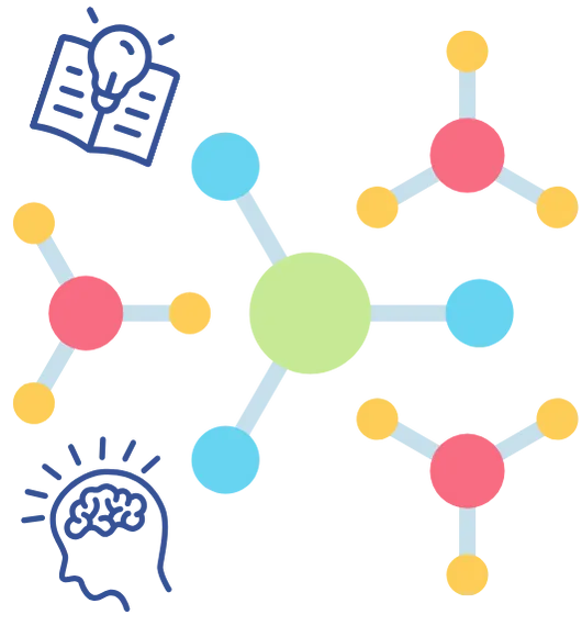 Molecule graphic for polymer Academy courses Molecule graphic for polymer Academy courses