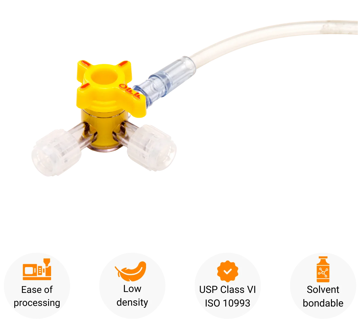 Styrolfex USPs in grey dots Styrolfex USPs in grey dots