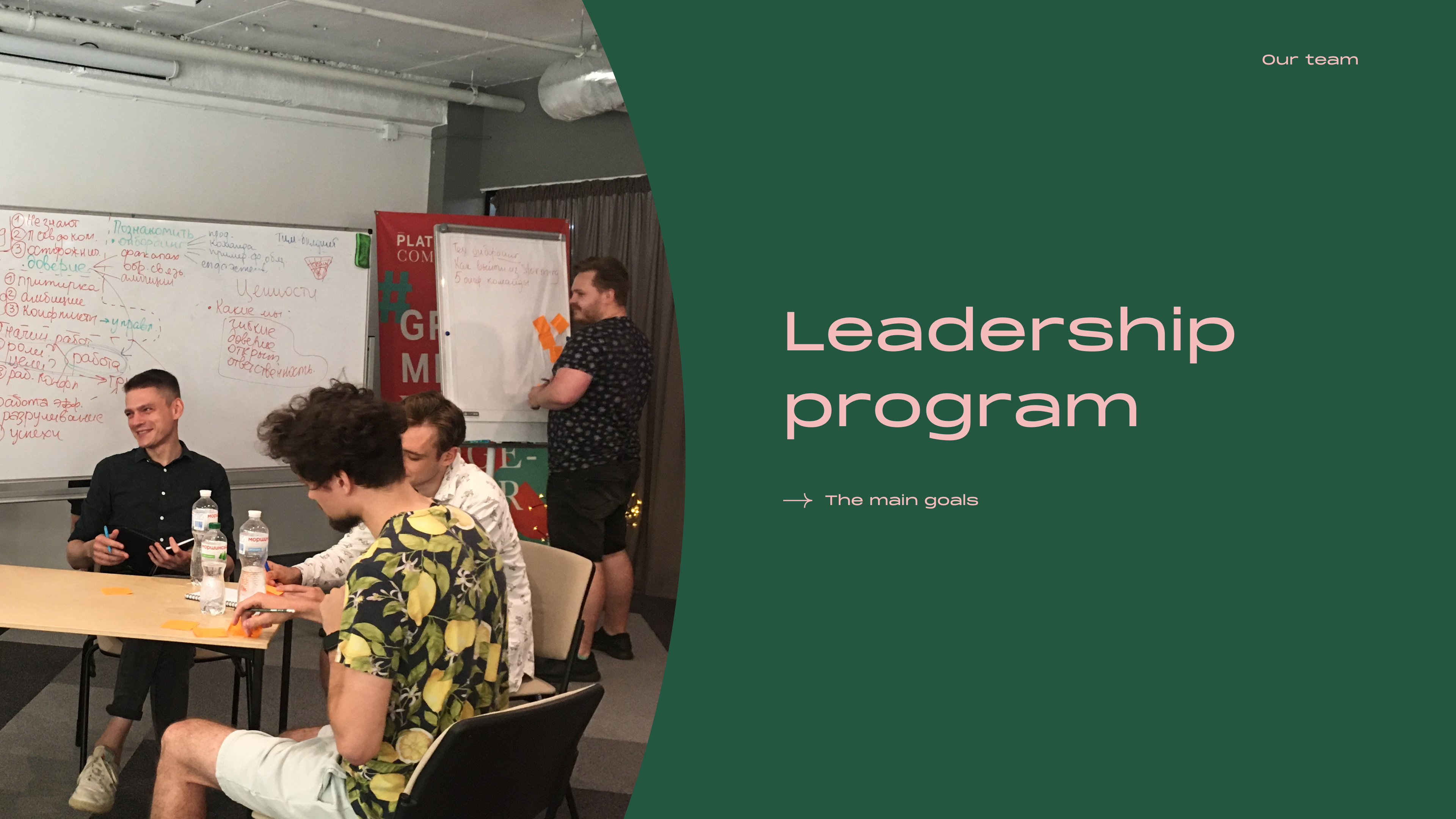 Inspired by our young age team leads aspirations to grow professionally and enhance not only hard but also soft and management skills, our company’s experts conducted an educational course within the leadership programme. 