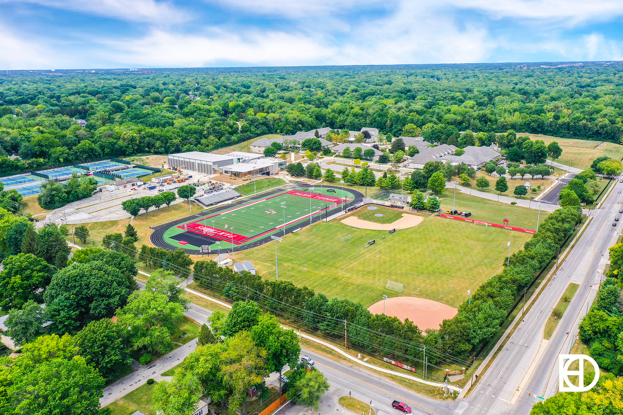 Park Tudor Drone 2