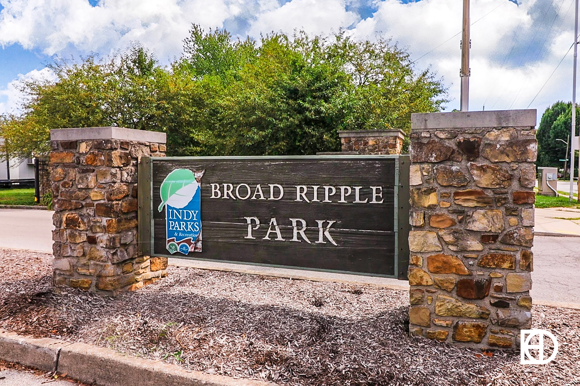 Broad Ripple Park Signage