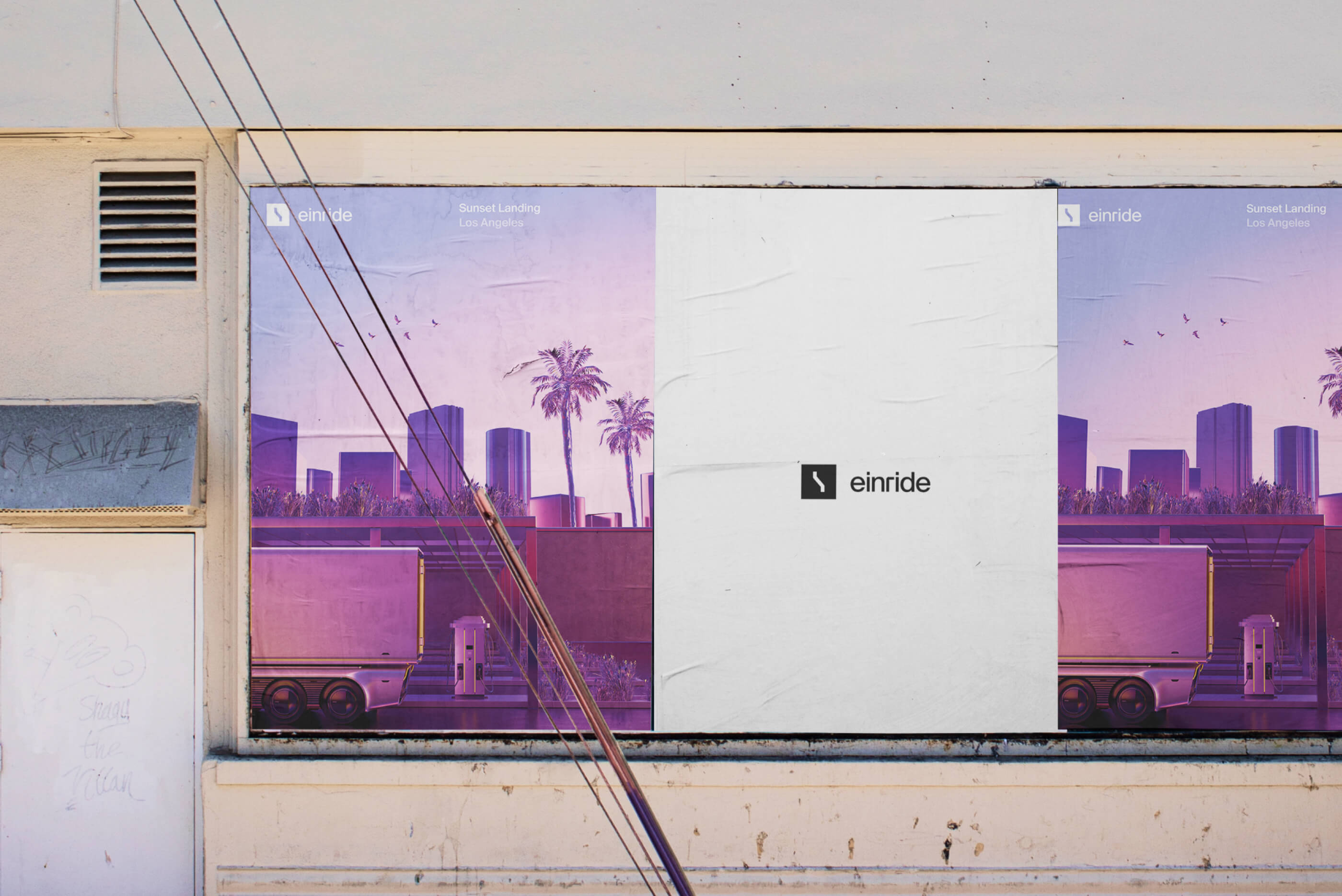 Sunset landing desktop web