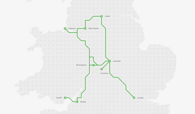 UK Grid map