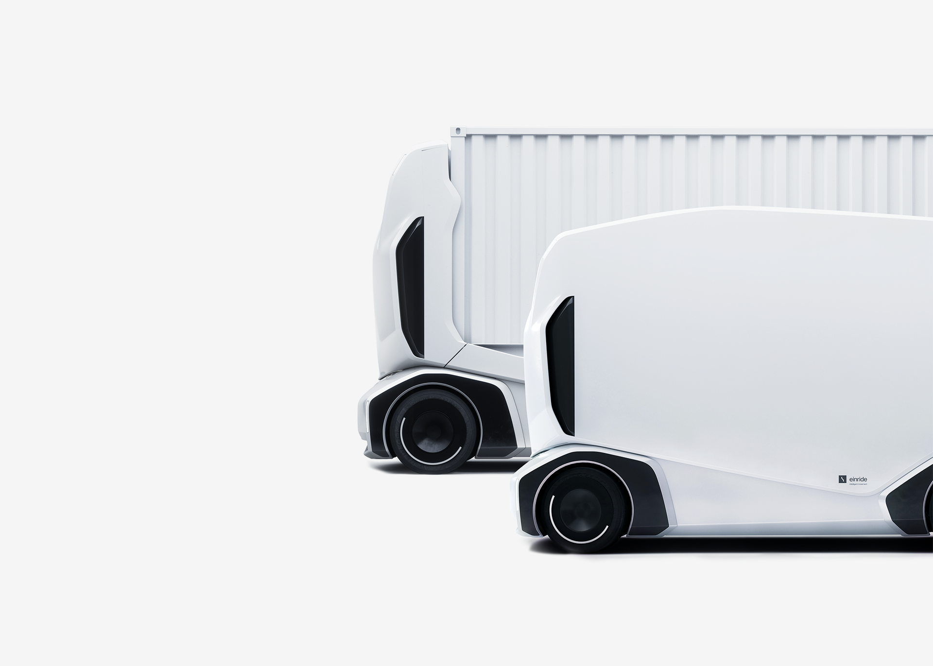 The Pod and Flatbed Pod side by side.