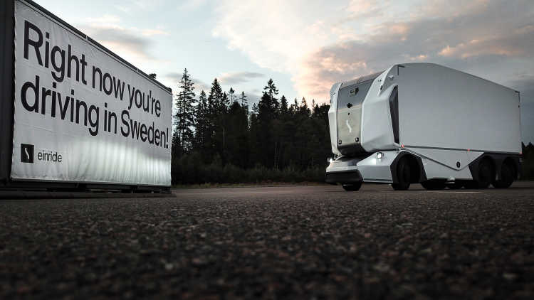 Outside the box: Remote driving the Pod at Goodwood Future Lab