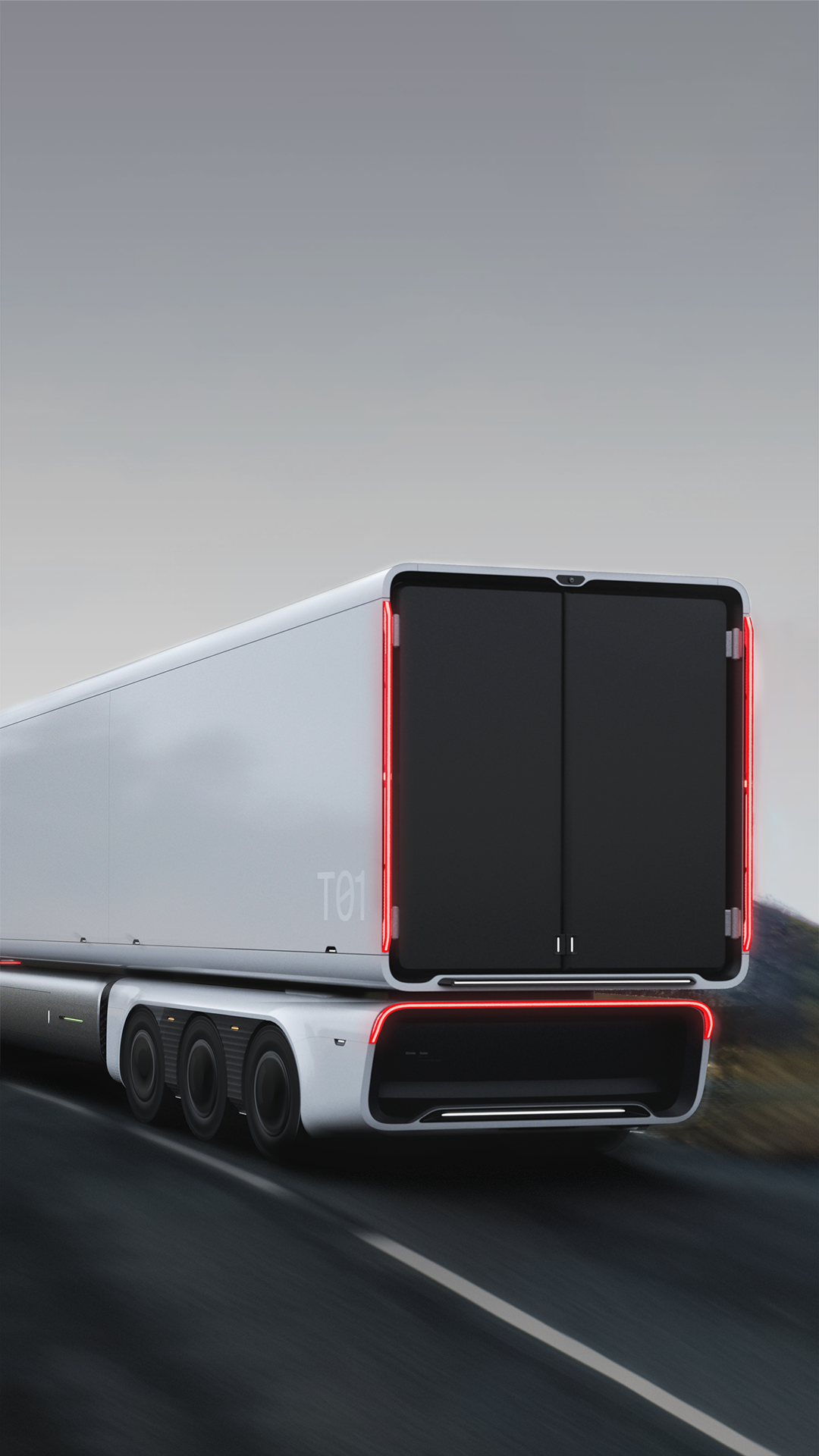 The Einride trailer