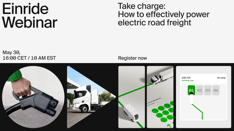 Einride Webinar - Take charge: How to effectively power electric road freight