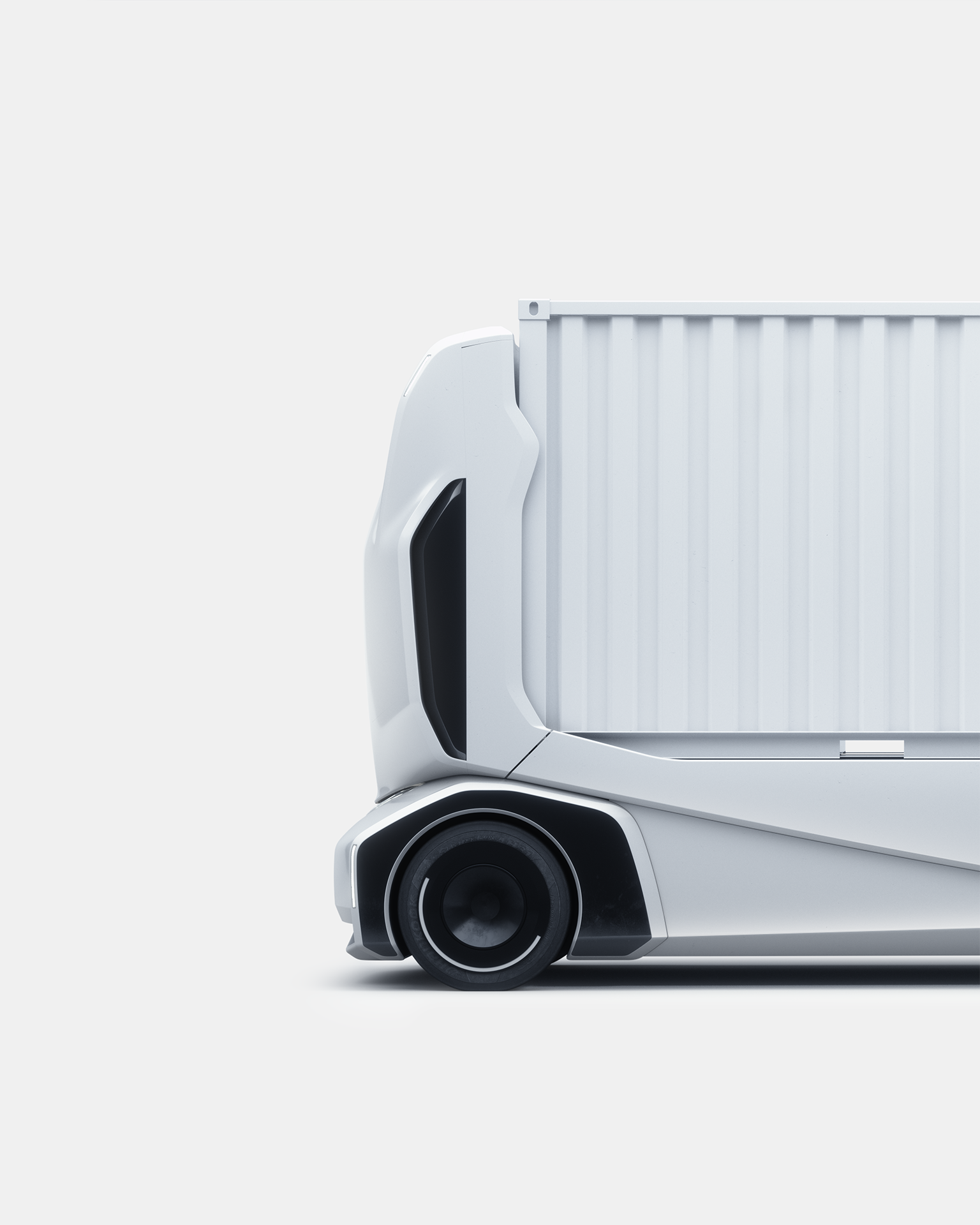 The Einride flatbed Pod