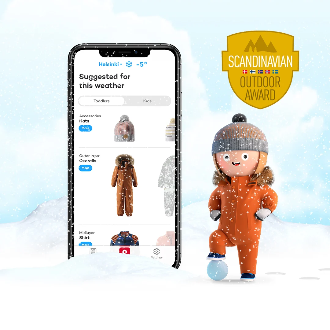 Reima Weather App Scandinavian outdoor award