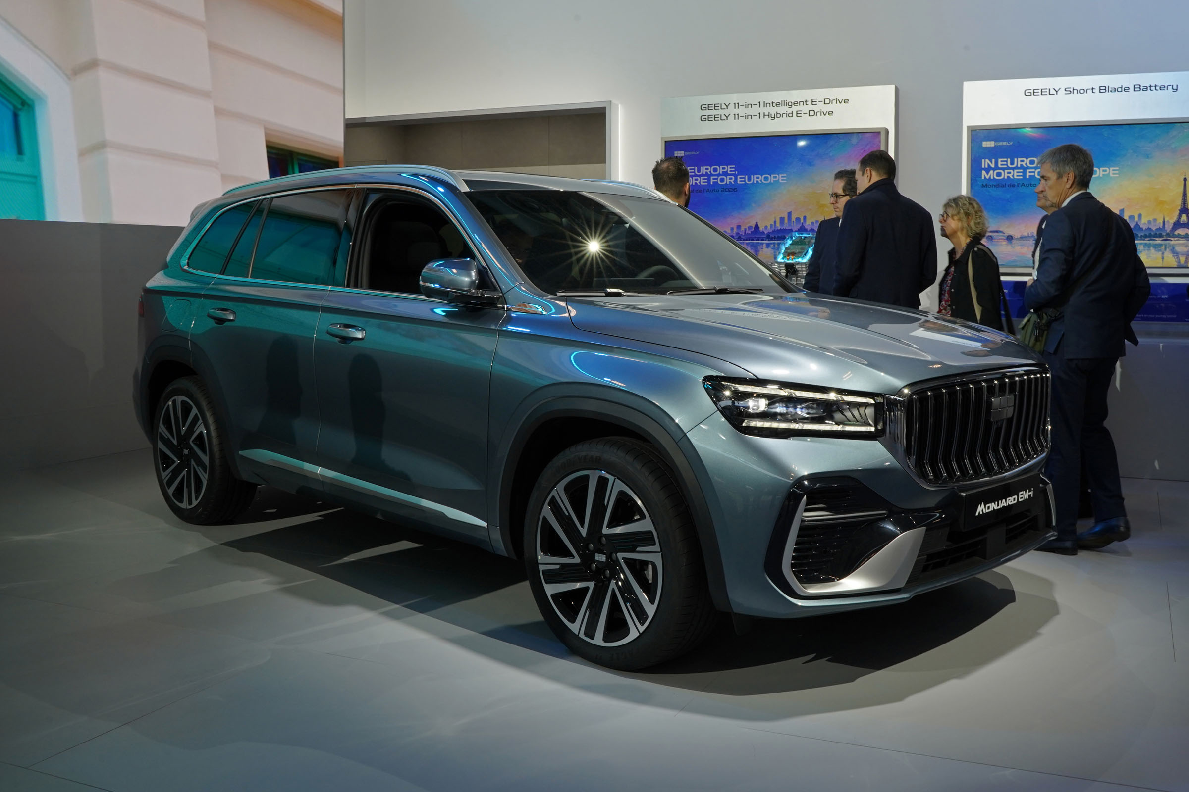 Pariser Autosalon 2026 - Geely Monjaro EM-i Seitenansicht