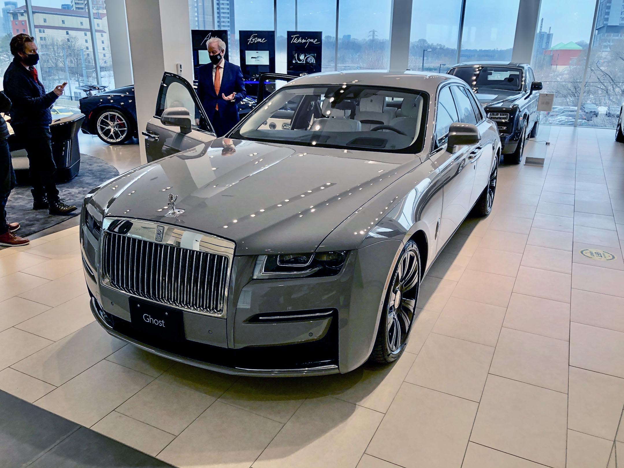 2021 Rolls-Royce Ghost Gets New Platform, High-Tech Suspension