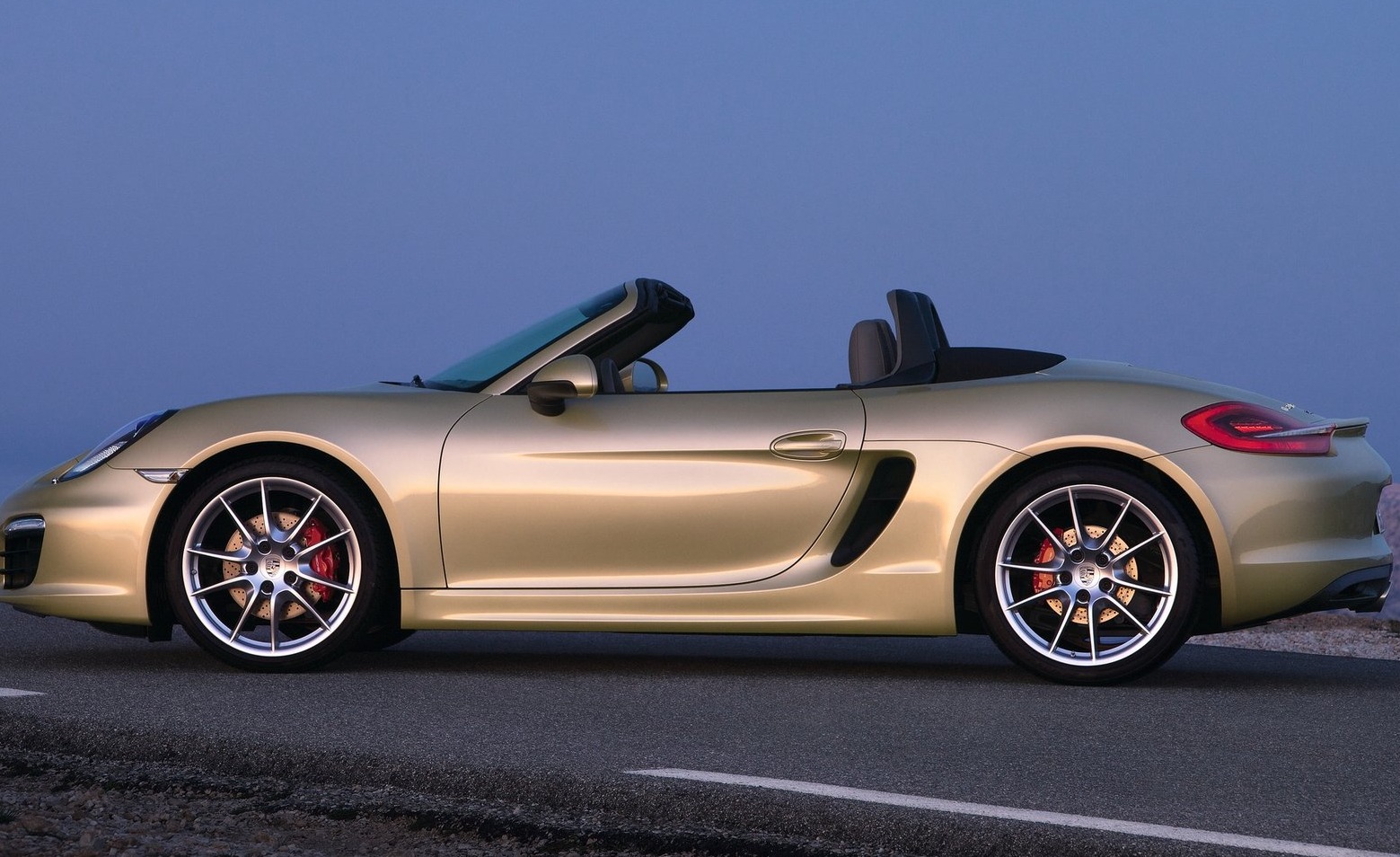 Porsche Boxster Gold