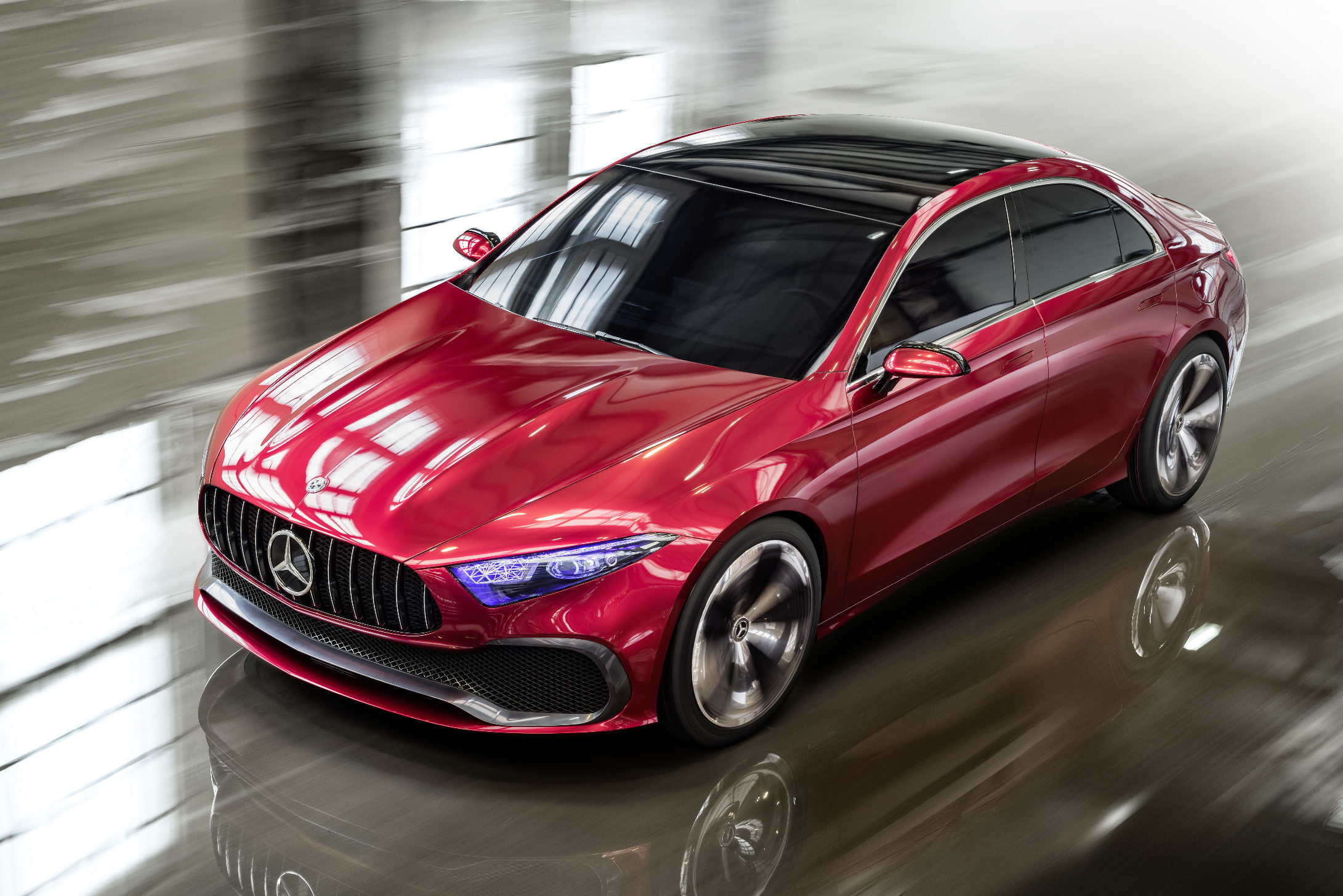 Mercedes-Benz Reveals Concept Compact, Adds Tech and Power to Facelift ...