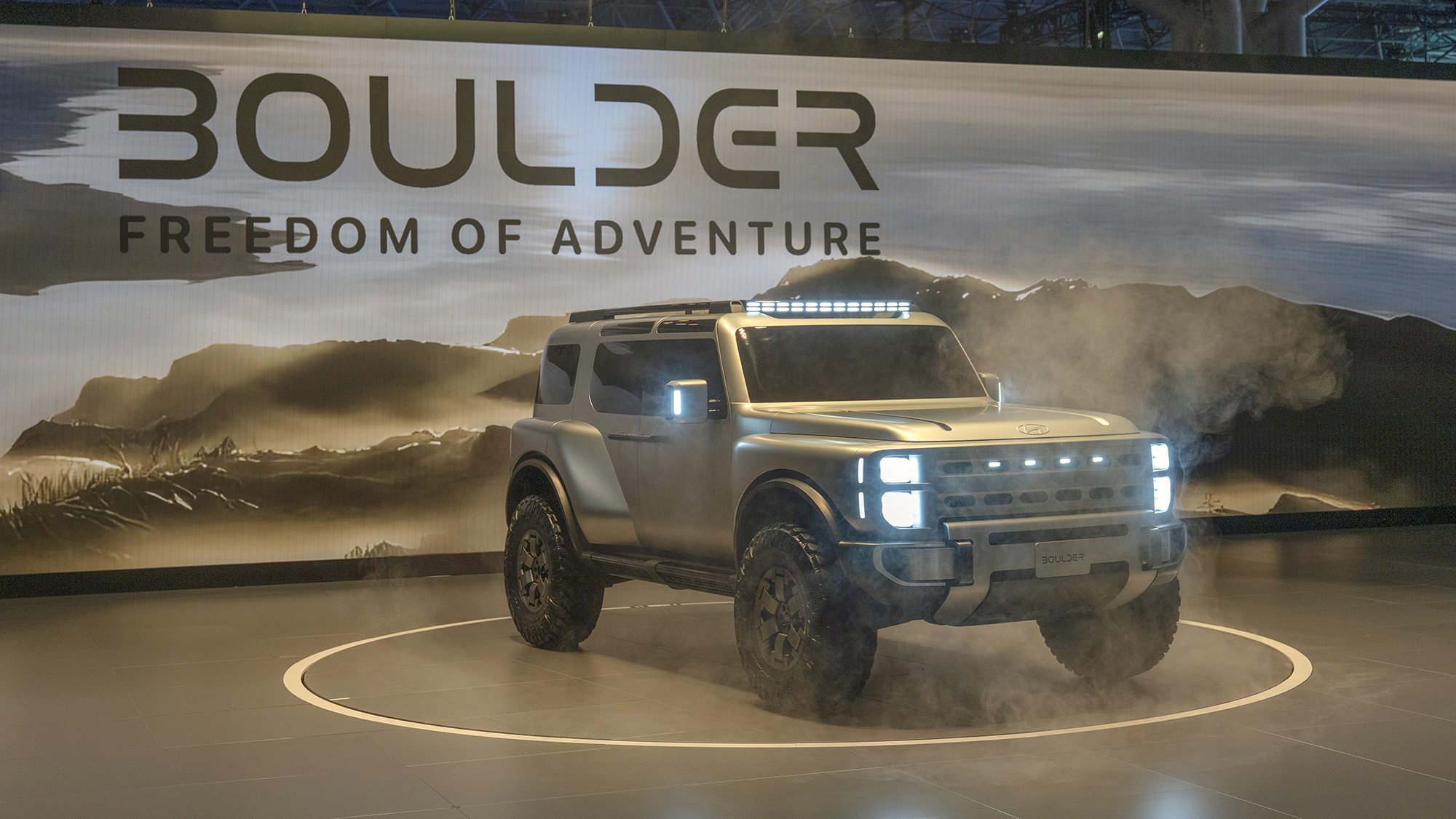 Hyundai Boulder Concept Takes Aim at Established Off-Roaders ...