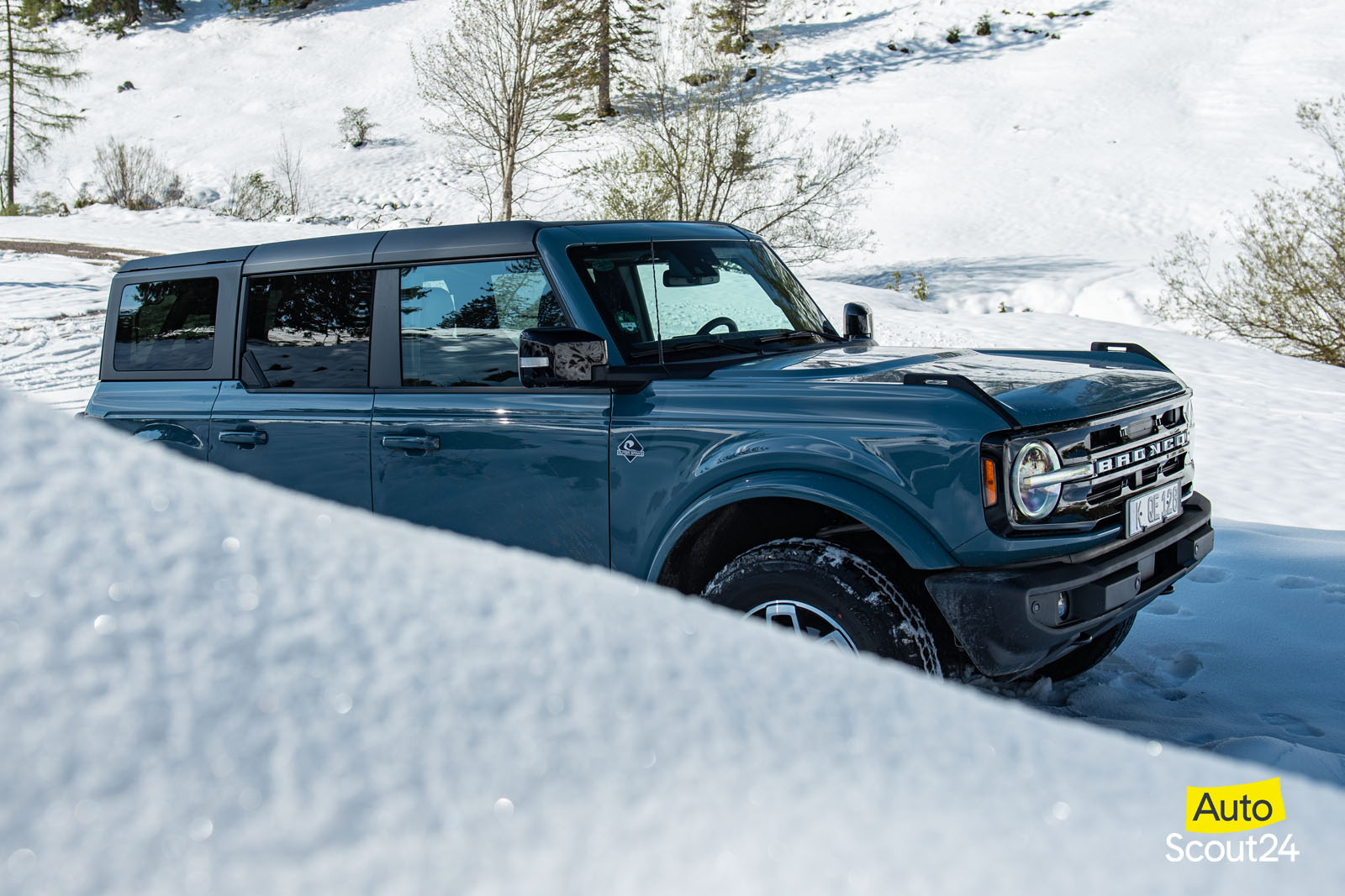 Ford Bronco 2024 - Seite Schnee