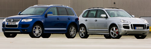Prova di confronto: Porsche Cayenne GTS vs. VW Touareg R50 - AutoScout24