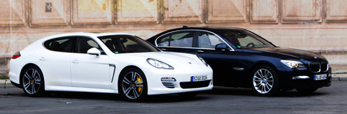 Vergleichstest: BMW 750i xDrive vs. Porsche Panamera 4S - AutoScout24