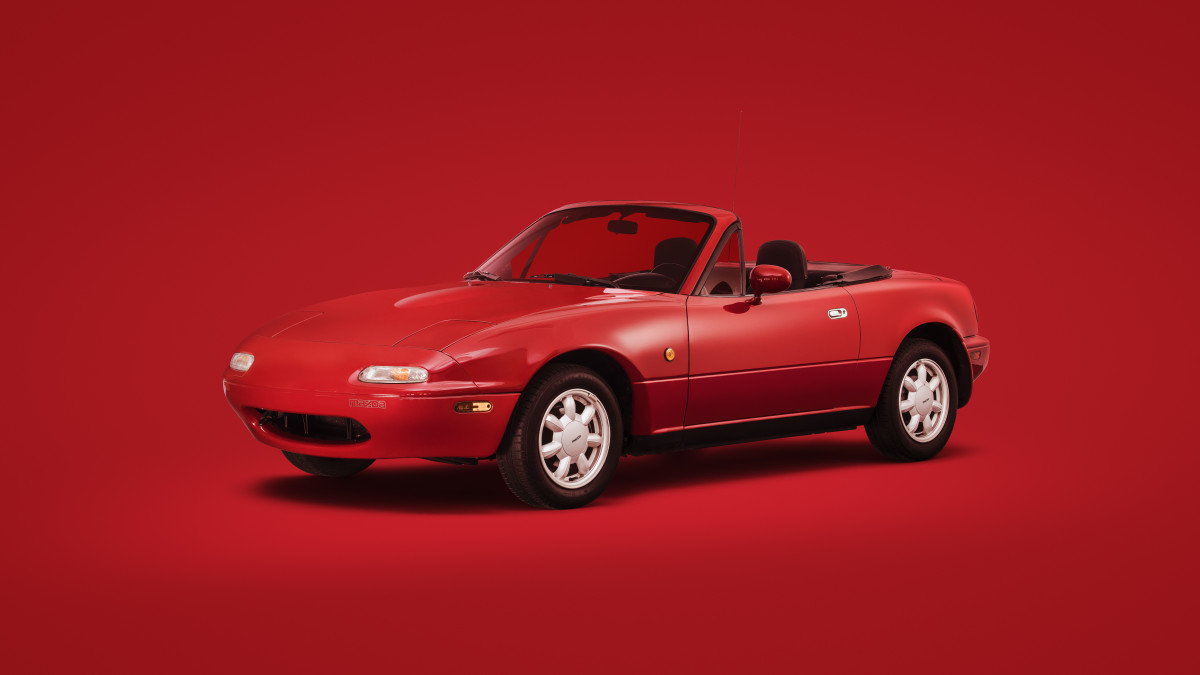 Panneau Parking Réservé Mazda MX-5 Miata - Tôle Aluminium 12x18 Ou 8x12 Pouces