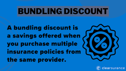 Best life insurance in Oklahoma - Bundling Discount Definition Card