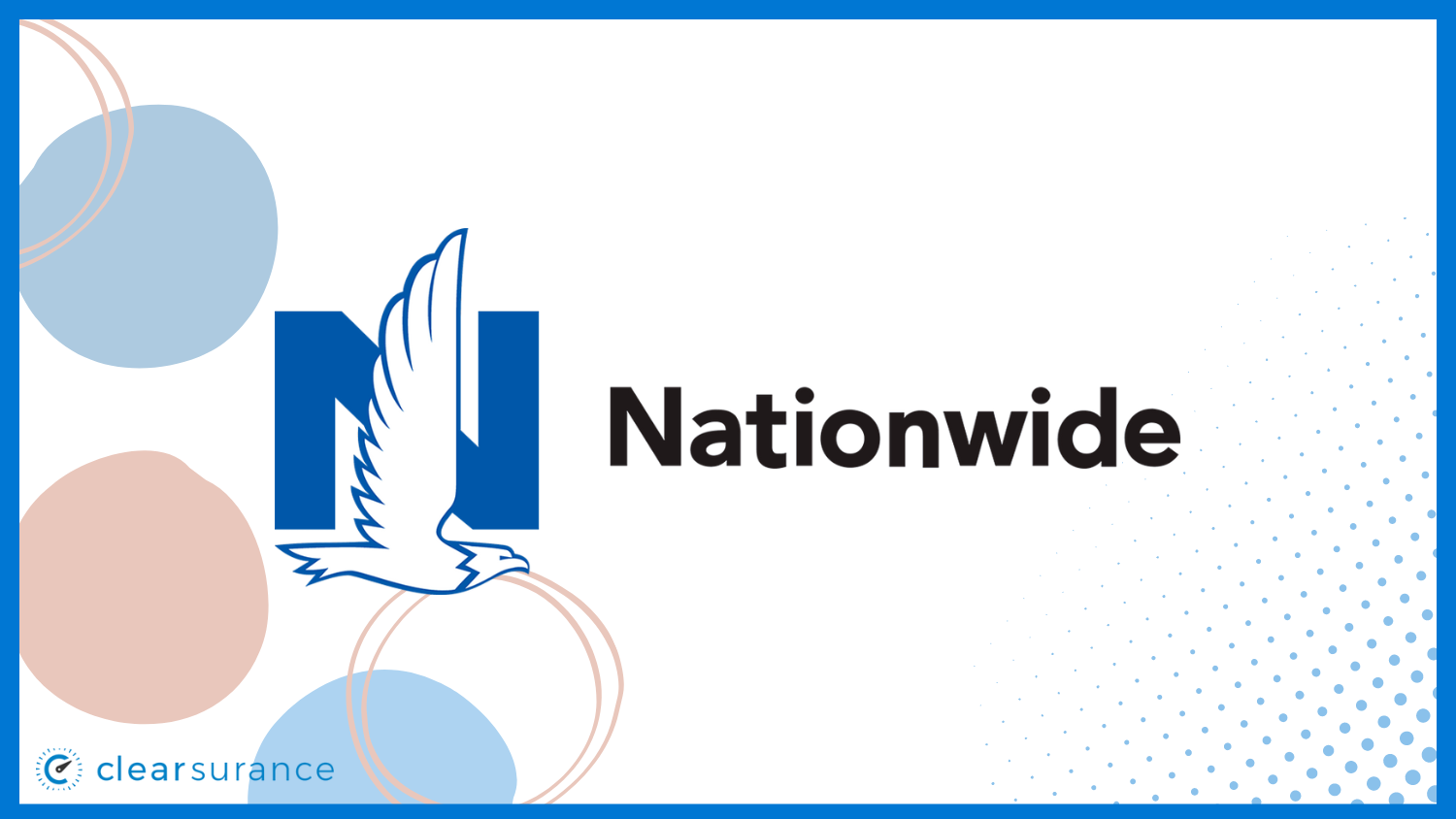 Nationwide: Best Washington SR-22 Insurance