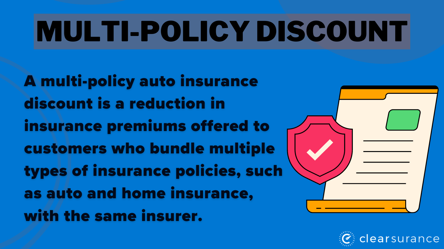 Multi-Policy Discount Definition Card: Best and Cheapest Homeowners Insurance in New Mexico