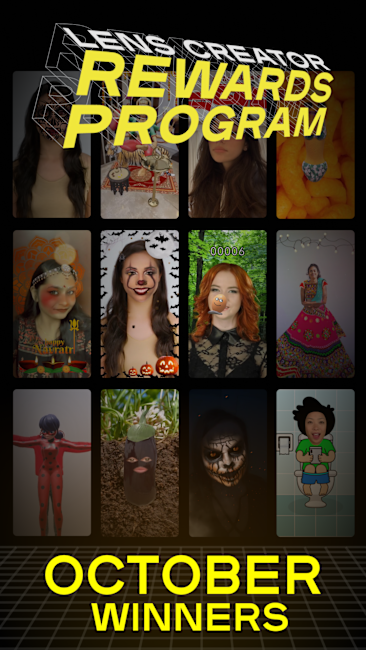 Top Snapchat Lenses for October