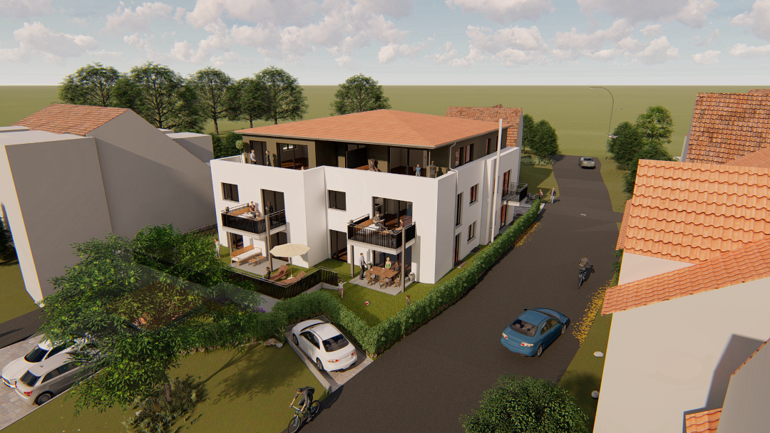WBTH_PLÜ_3 Mehrfamilienhaus mit Tiefgarage und Stellplätzen