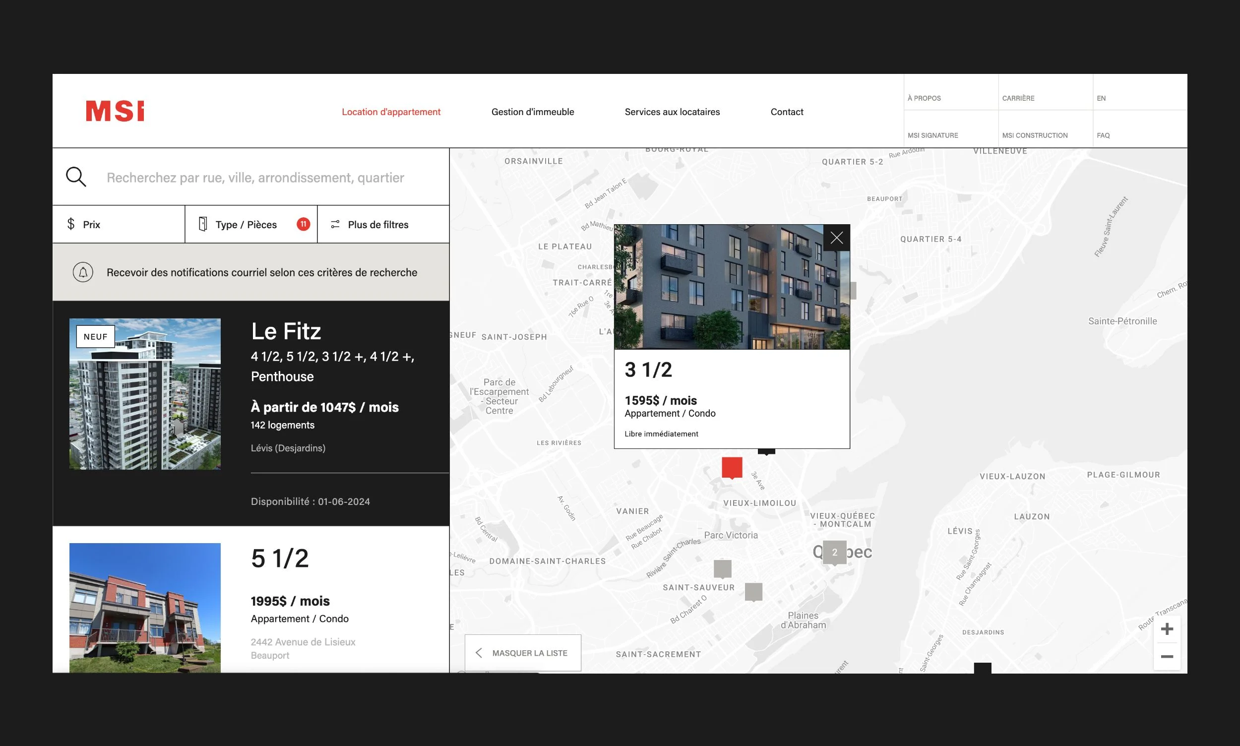 09 MSI RechercheAppartement
