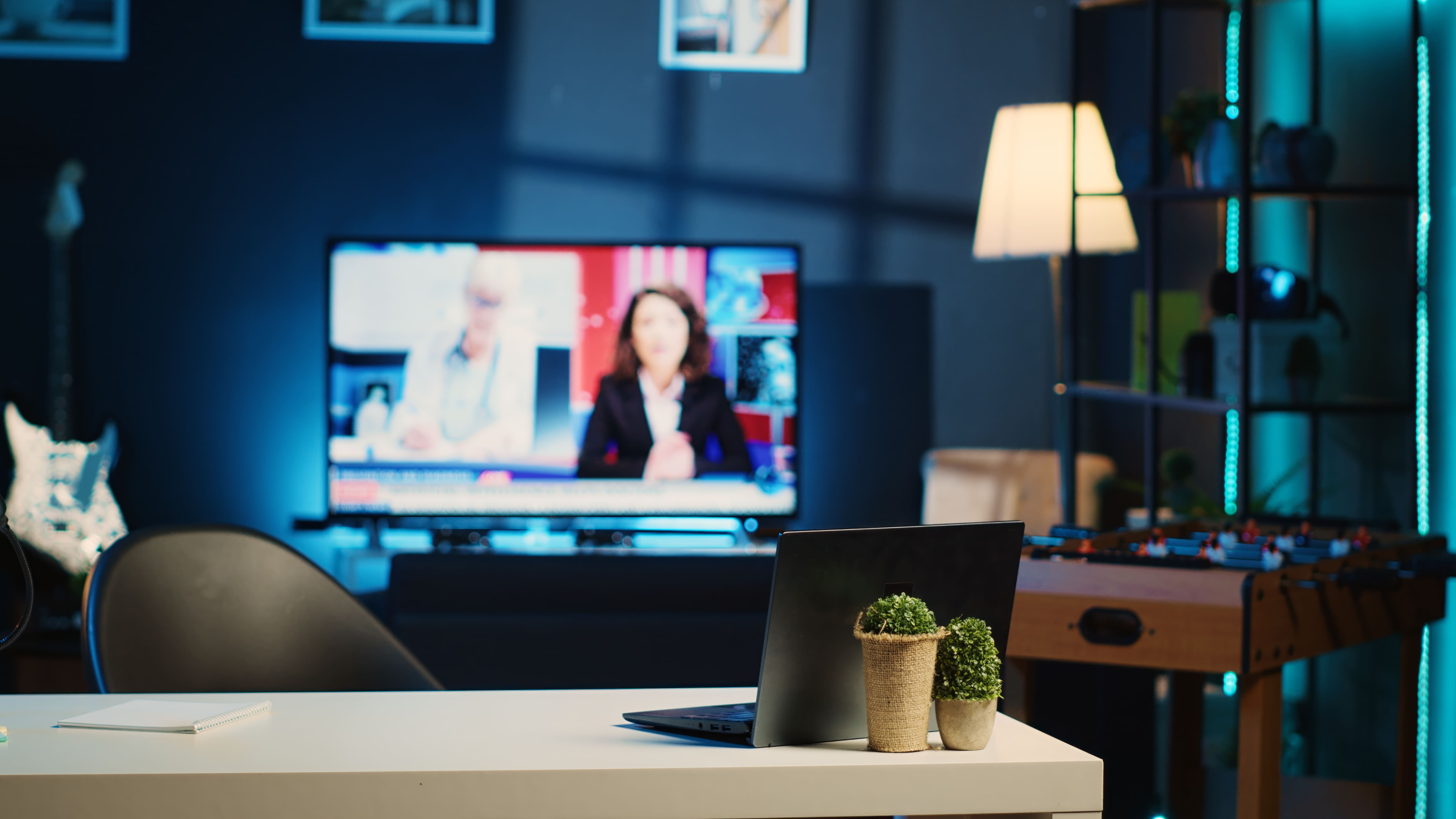 Nachrichten im Fernsehen