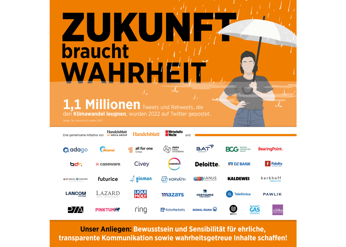 Zunkunft braucht Wahrheit – Handelsblatt Initiative