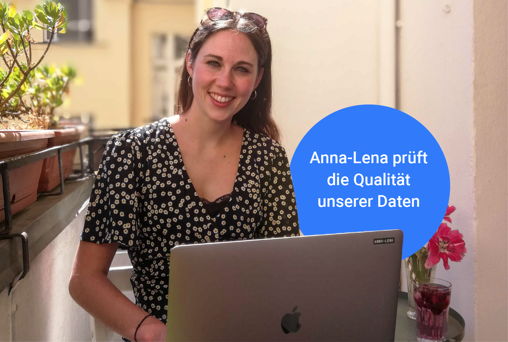 Anna-Lena macht die Daten fresh