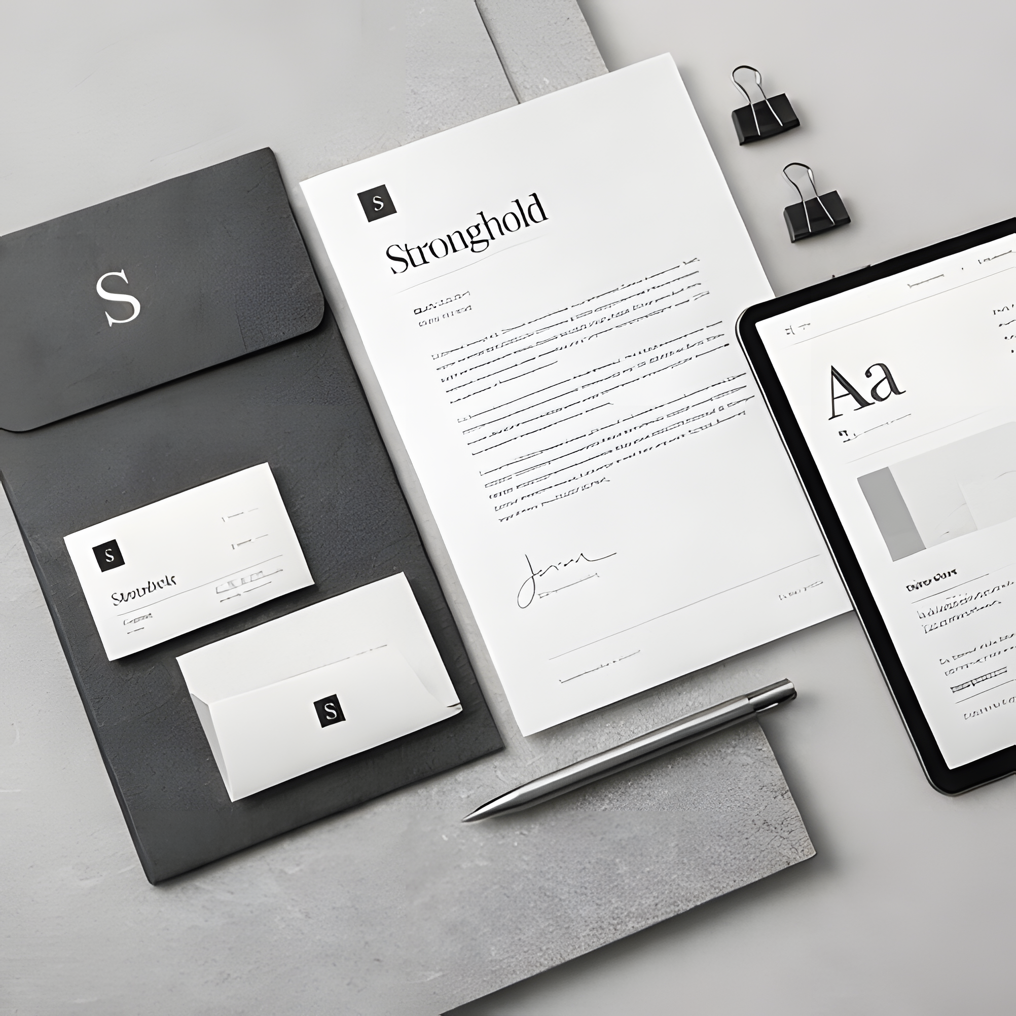 Stronghold — Brand Identity System - 4