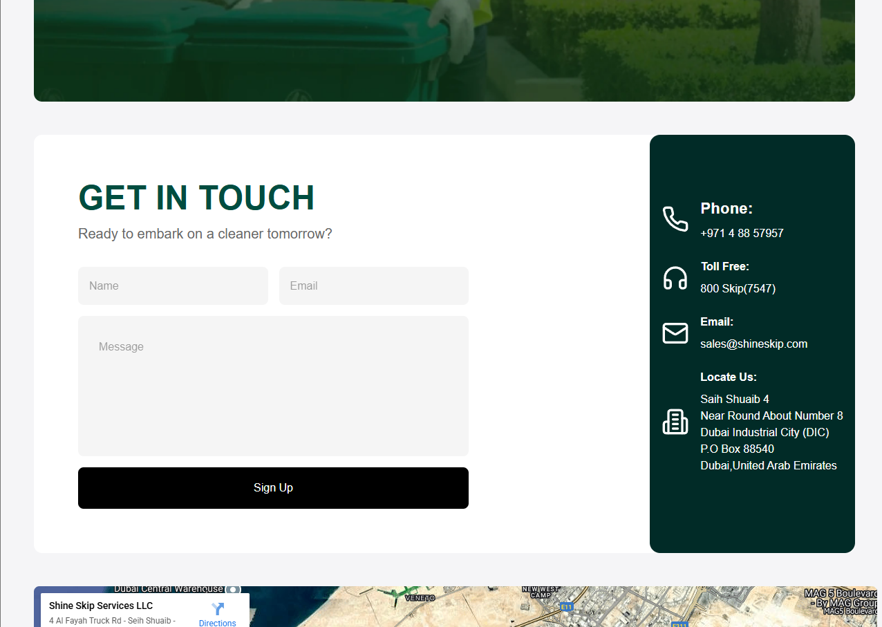 ShineSkip — Website  Development - 4