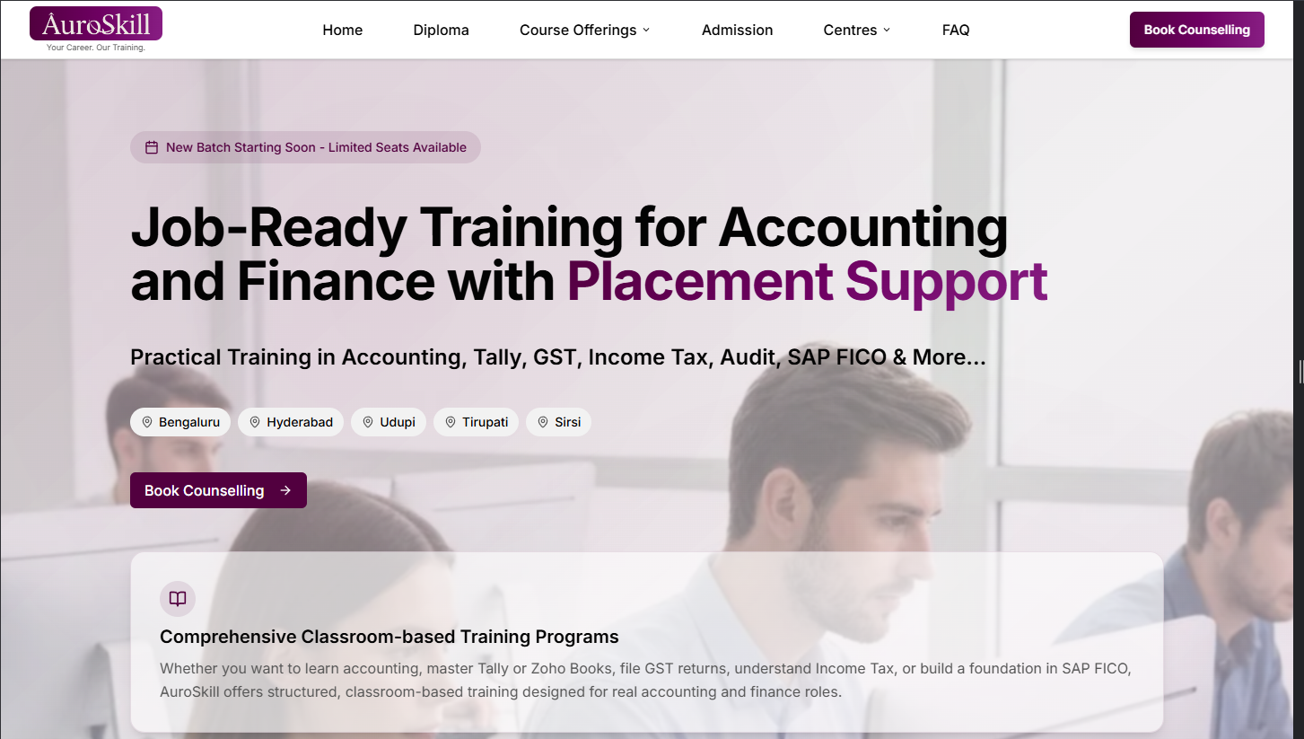Auroskill — Website Experience & Development - 3