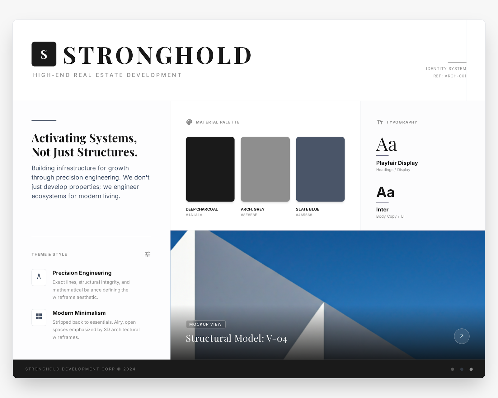 Stronghold — Brand Identity System