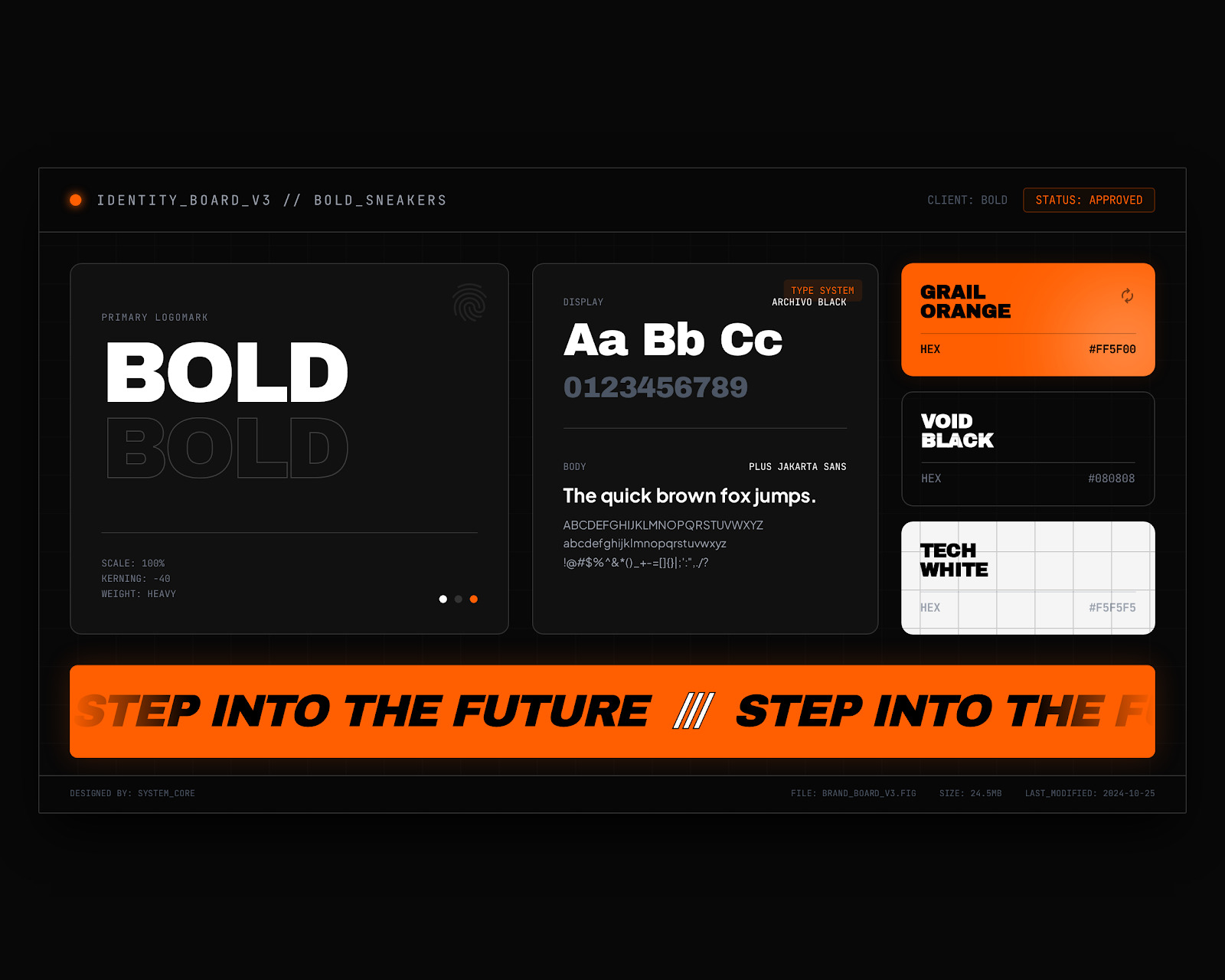 BOLD — Brand Identity System - 2