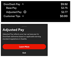 Dx - Adjusted Pay